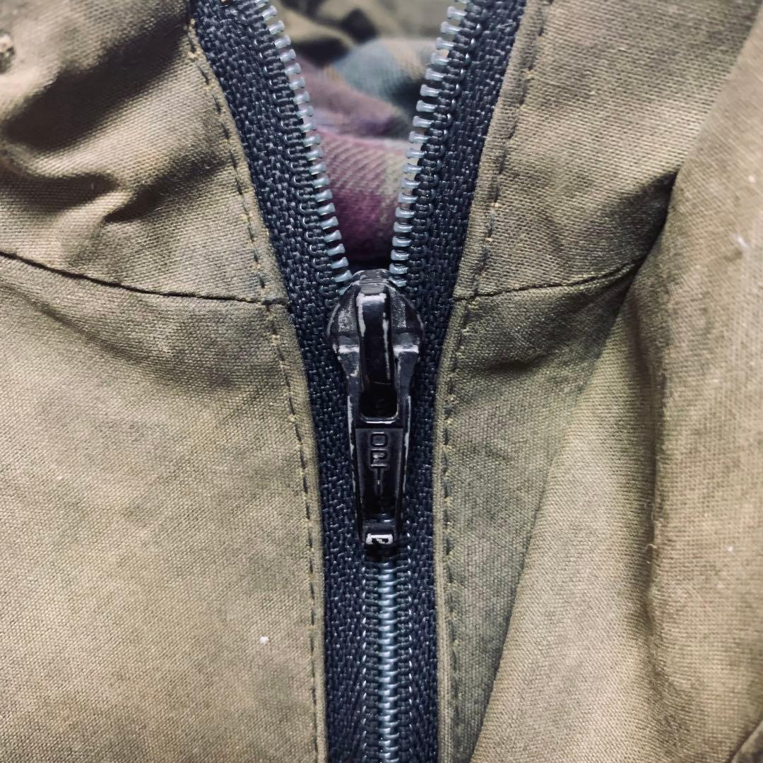 Belstaff パーカー　ジャケット　オイルド　カーキ　XL