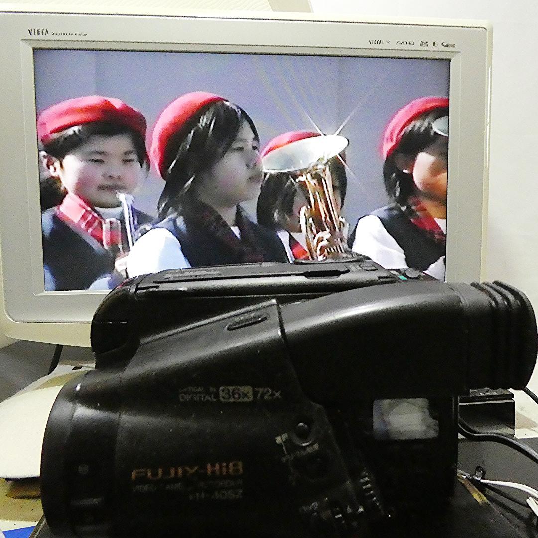 FUJIX FH-40SZ【動作良好】Video.Hi8 カメラダ ビングに最適