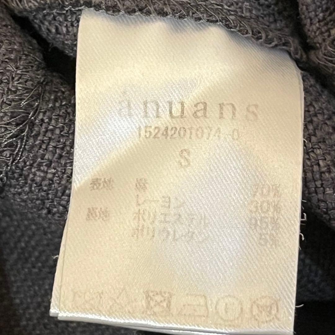 anuans 2024年春夏✨リネンダブルテーラードジャケット グレー 麻