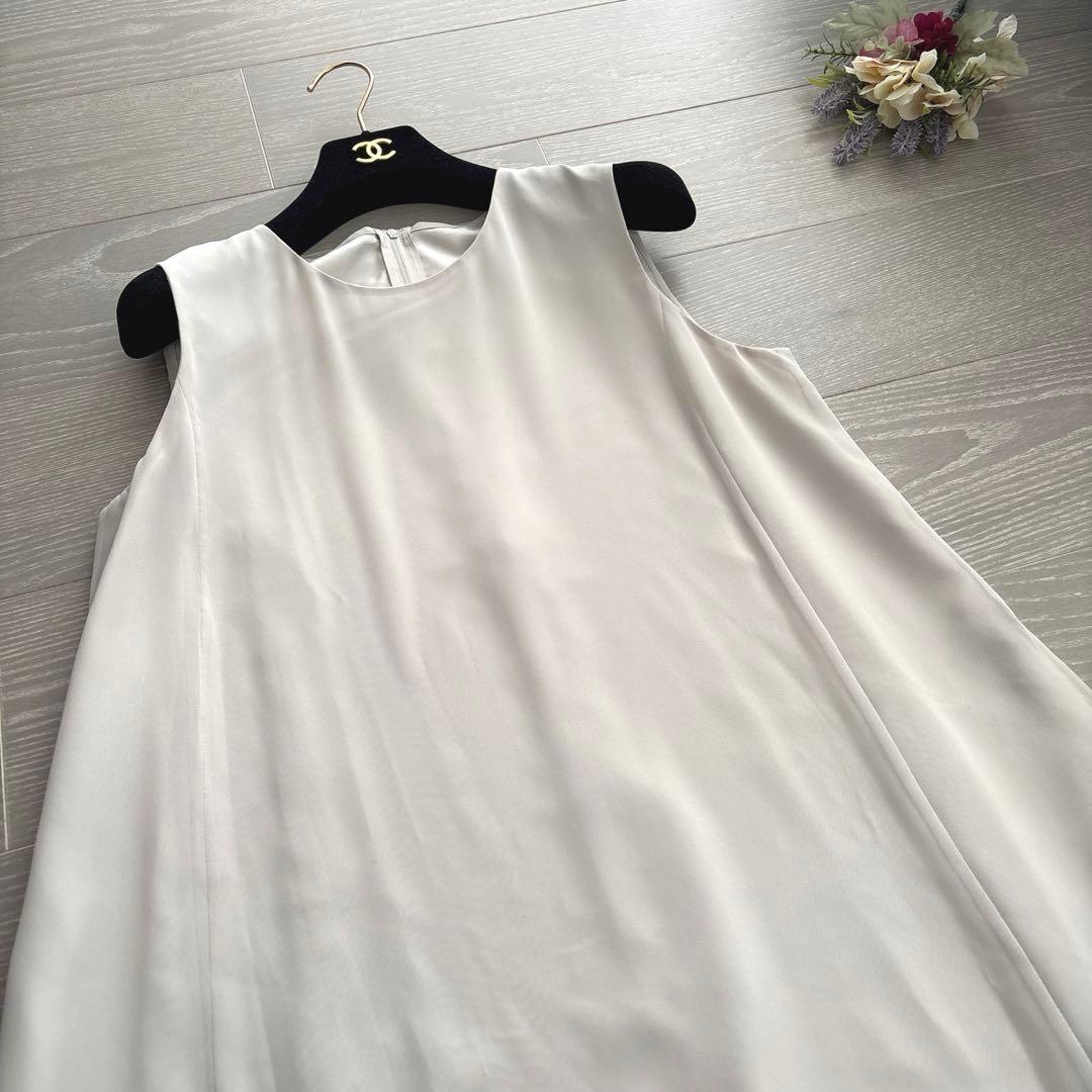【美品✴︎】FOXEYフォクシー プリマヴェーラワンピースベージュ プリーツ