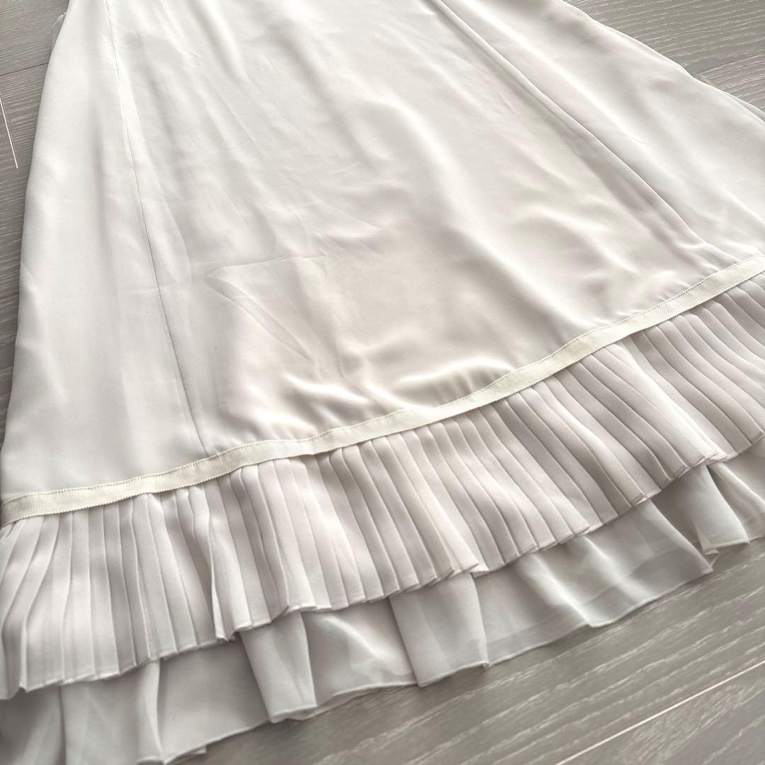 【美品✴︎】FOXEYフォクシー プリマヴェーラワンピースベージュ プリーツ