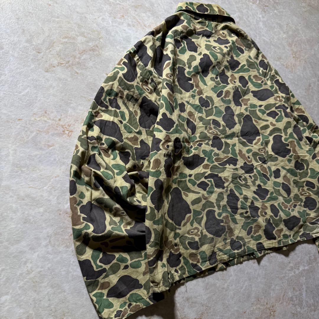 Black Sheep BRANDハンティングシャツジャケット短丈カモ柄USA製