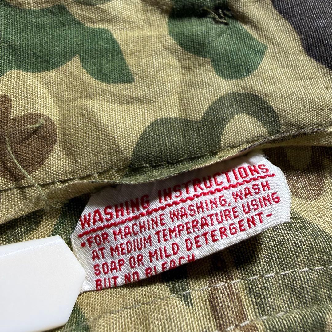Black Sheep BRANDハンティングシャツジャケット短丈カモ柄USA製