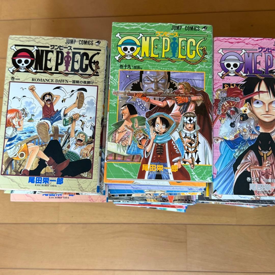 ONE PIECE 1巻〜107巻　抜けあり