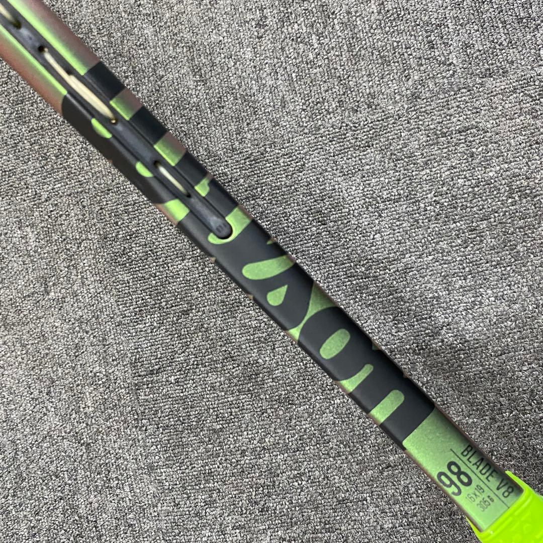 【美品】Wilson BladeウィルソンブレードV8 98 /16×19硬式