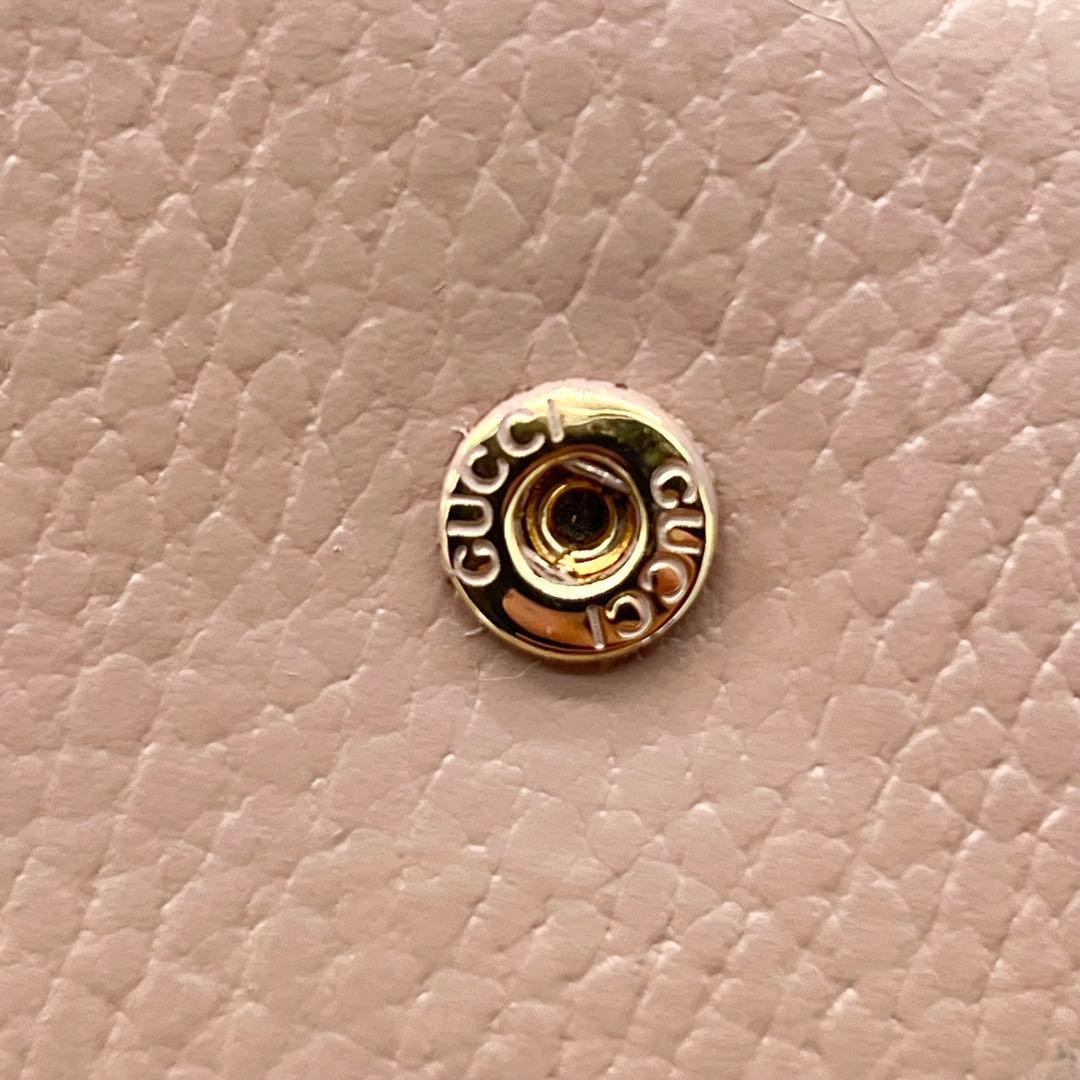 【現行】GUCCI 二つ折り財布 GGマーモントダブルG ミディアム ウォレット