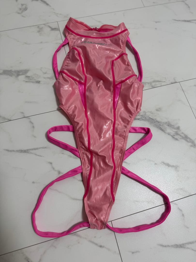 PHARFAITE スパイダーバインダー 水着 ピンク