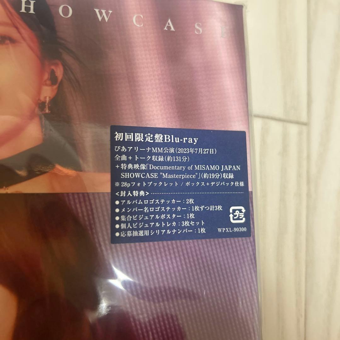 MISAMO 初回限定盤Blu-ray JAPAN SHOWCASE新品未開封