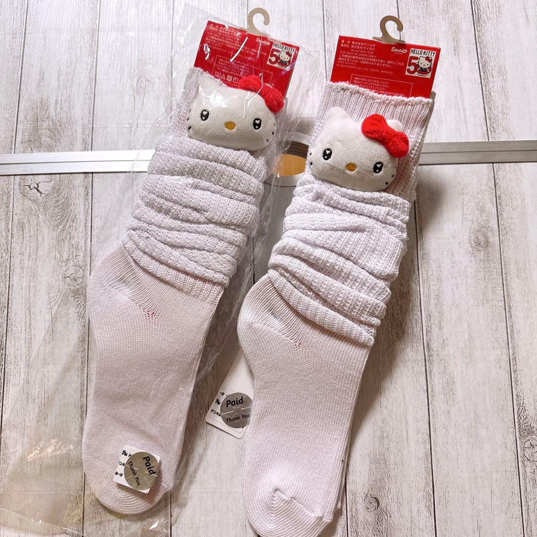 ドンキ限定 ハローキティ ルーズソックス セット売り4点 60,30cm