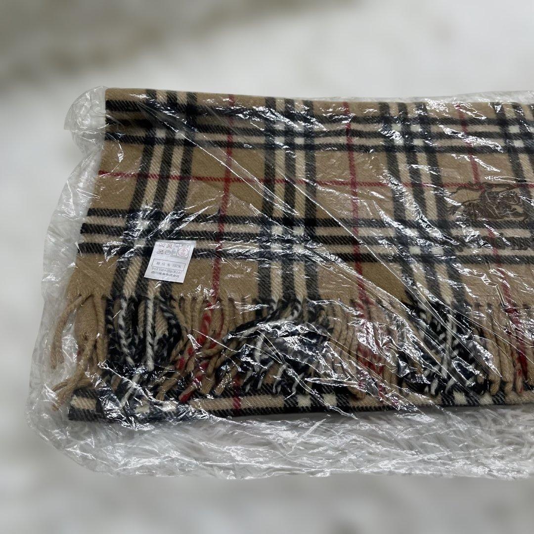 Burberry ノバチェック 膝掛け ブランケット ウール 大判