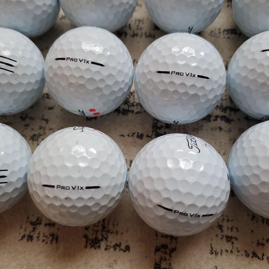 美品Titleist PROV1x2025年式モデルゴルフボール 24個
