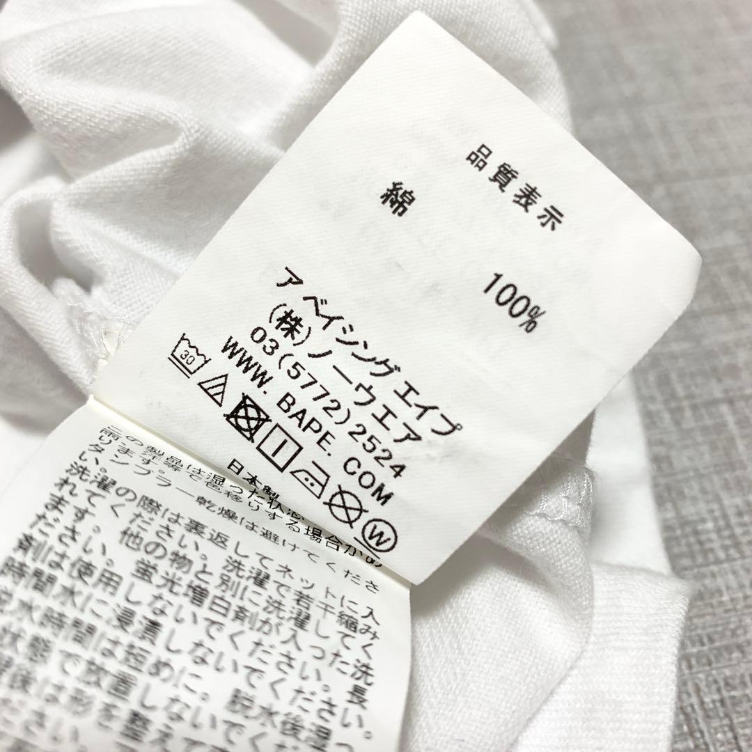 新品未使用 COACH × A BATHING APE Tシャツ ホワイト M