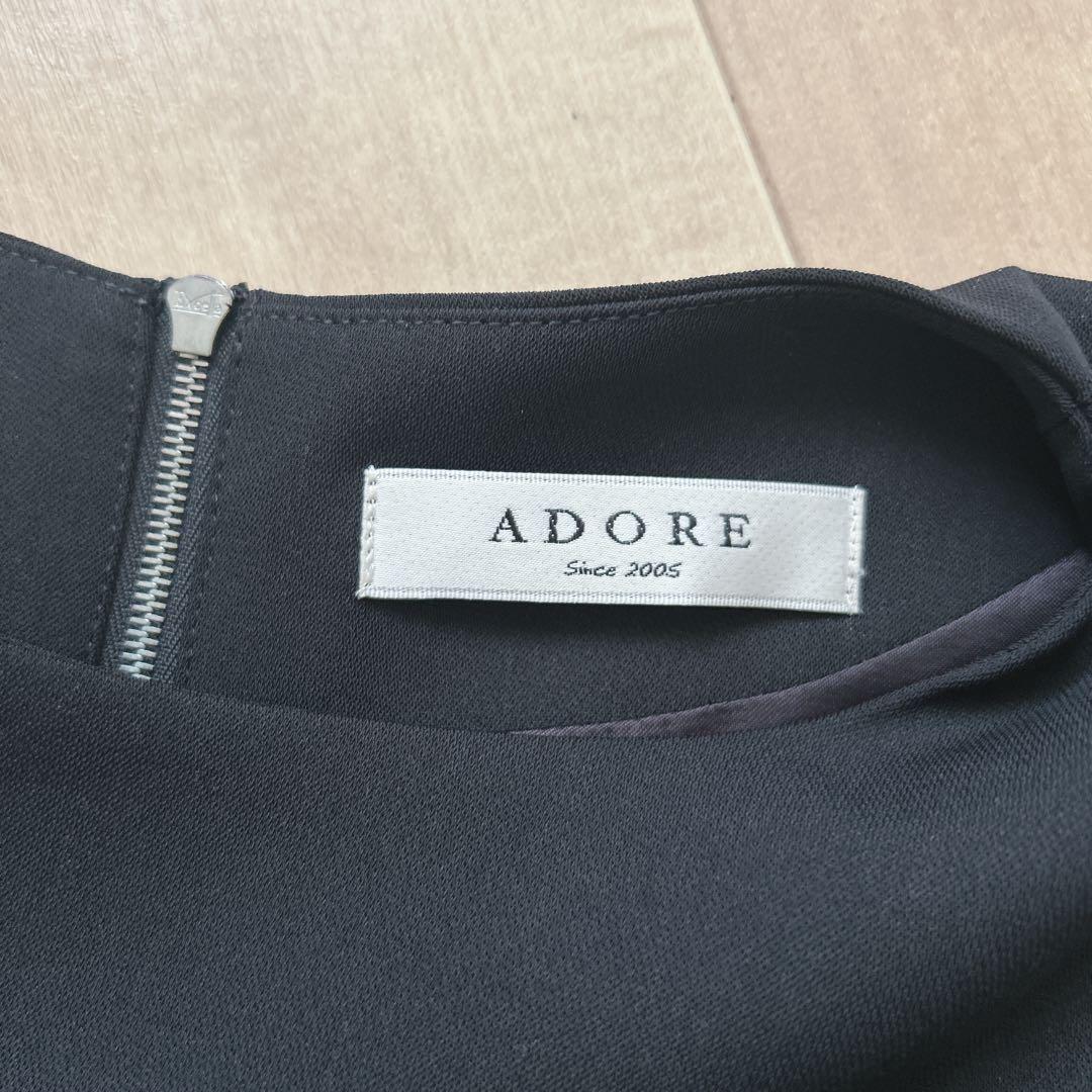 ADORE アドーア　ワンピース　ブラック　36 丈90cm