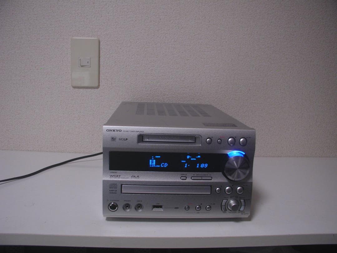 FR-N7FX ONKYO MD/CD USB チューナーアンプ ☆☆難有☆☆