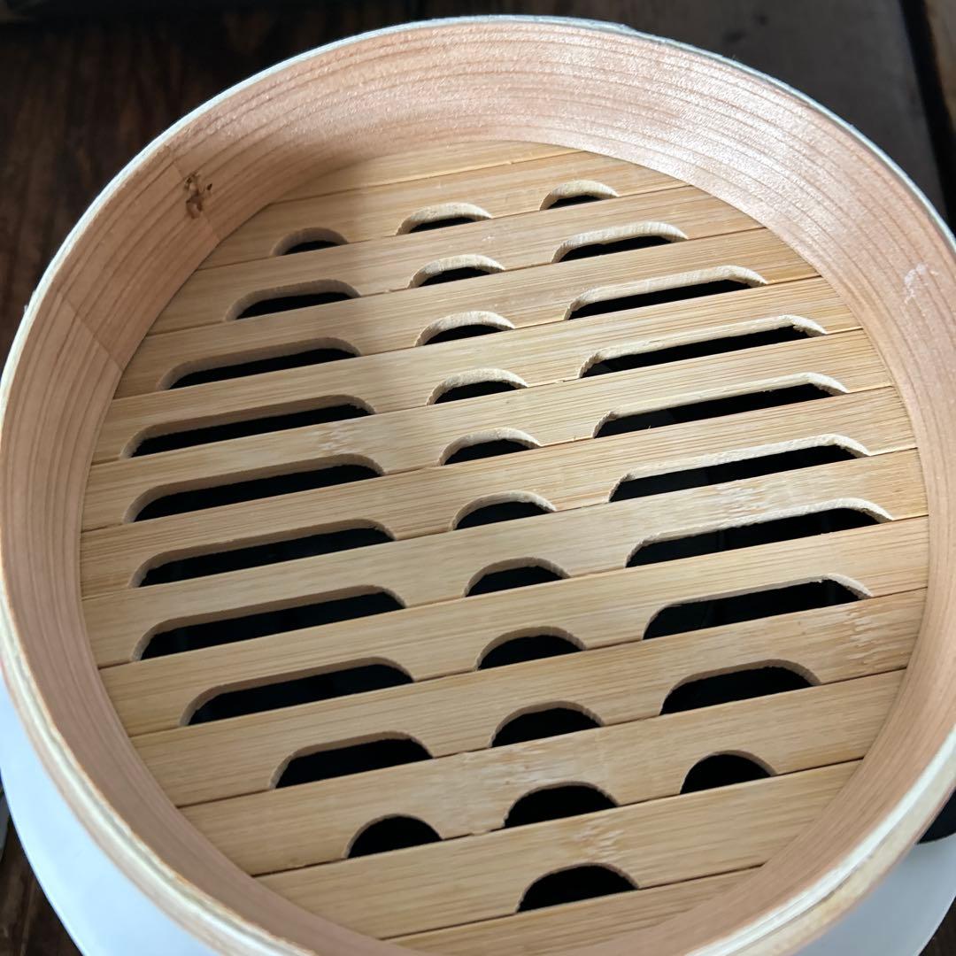 美品 O’MUSUオムス　電気蒸し器