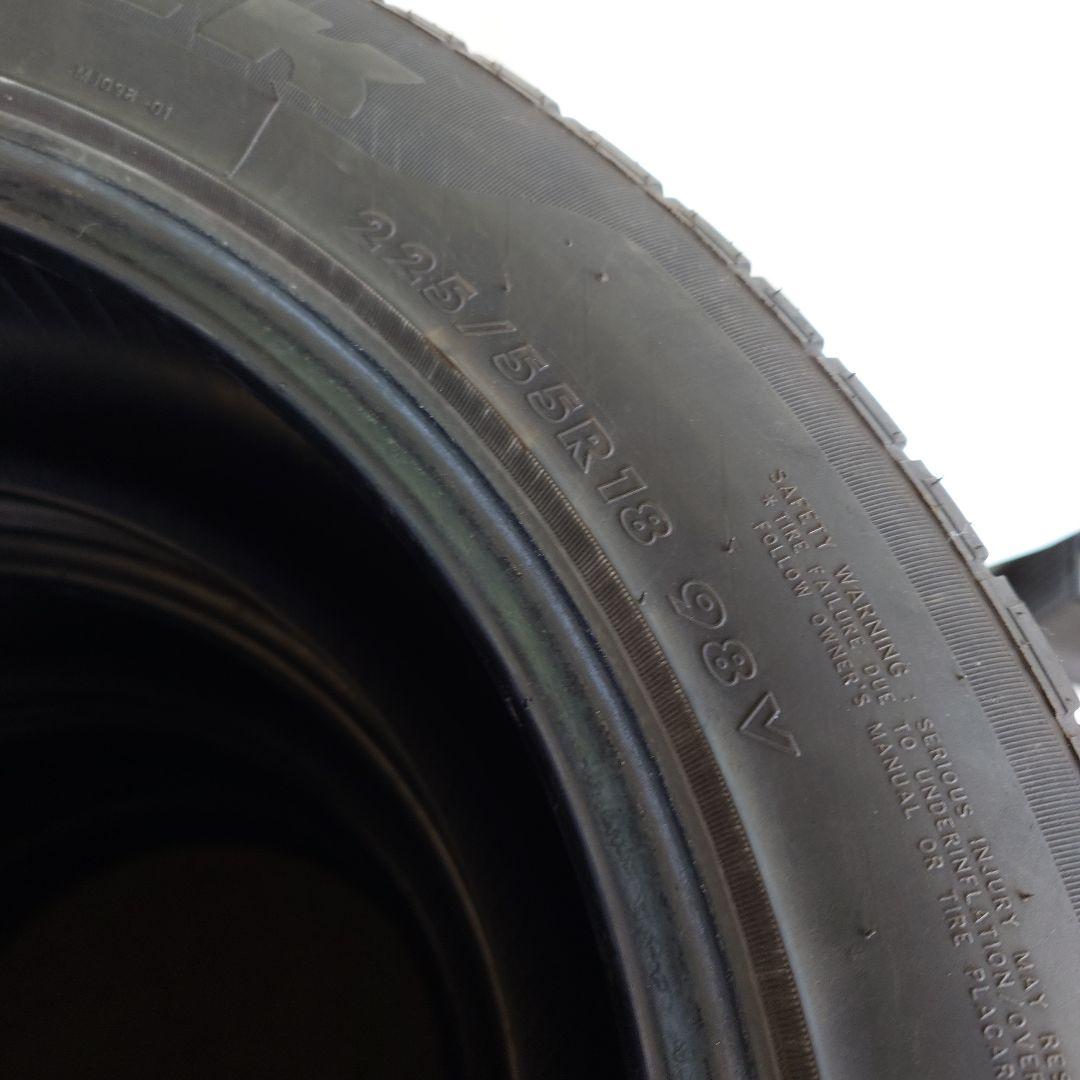★バリ溝！サマータイヤ　MAXTREK 225/55R18 ４本①