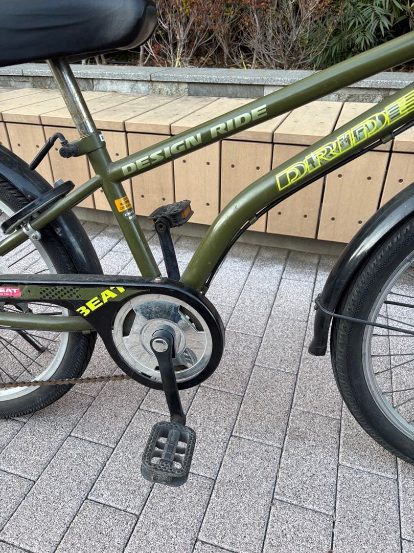 子供用自転車22インチ　DRIDE