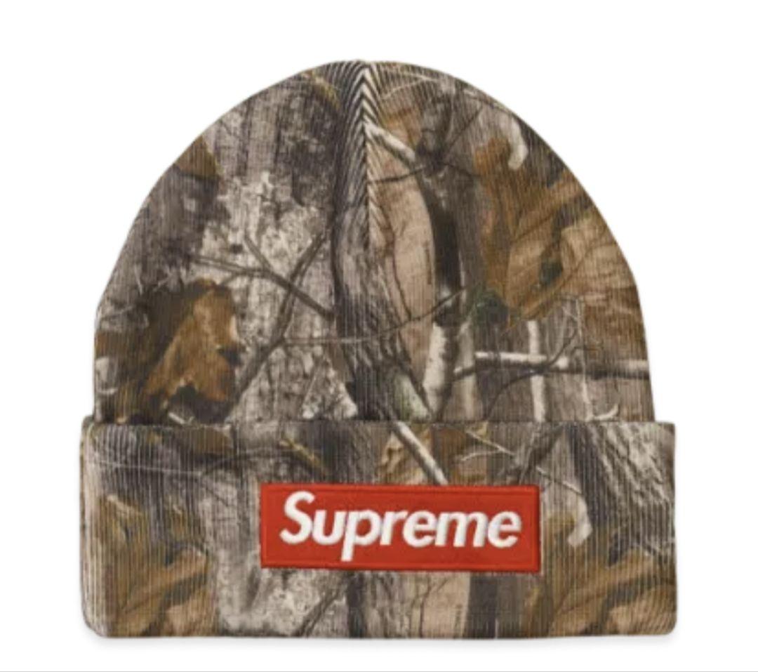 帽子 Supreme Box Logo Beanie Realtree AP Camo