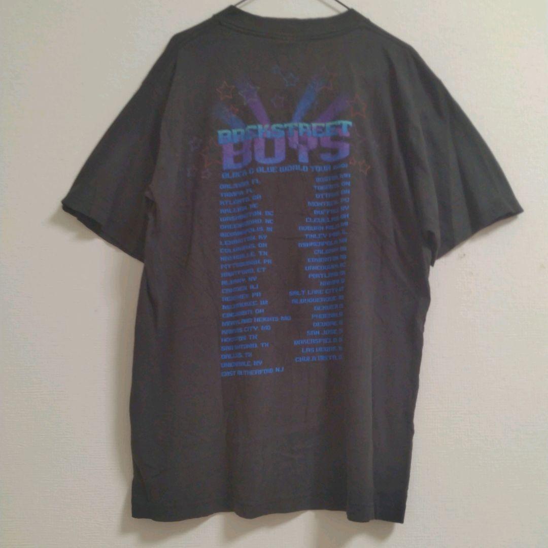 【USA製】Giant　01年ツアーBackstreetboys　バンドTシャツ