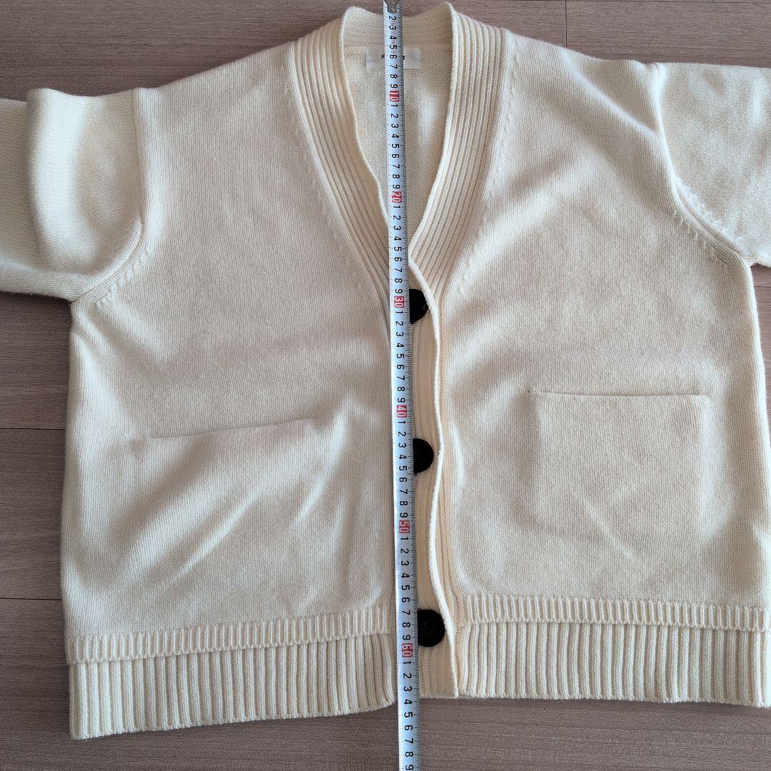 【マチャット】ウールエルボーパッチカーディガン