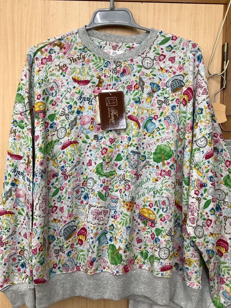 鴨居羊子TUNIC ルームウエア　パジャマ　コットン100%接結　やわらか素材