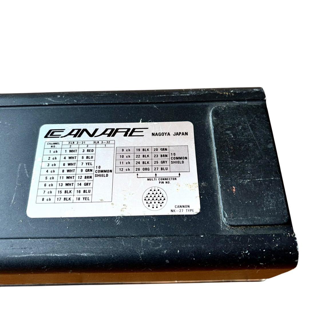 CANARE 8J12N1 8chマルチボックス ジャンク