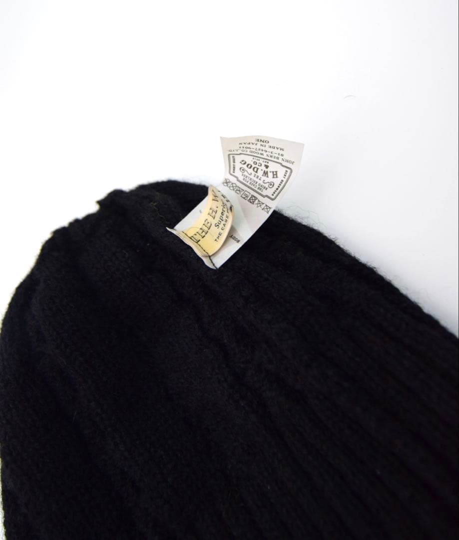 【美品】H.W.DOG & CO. FISHERMAN KNIT CAP