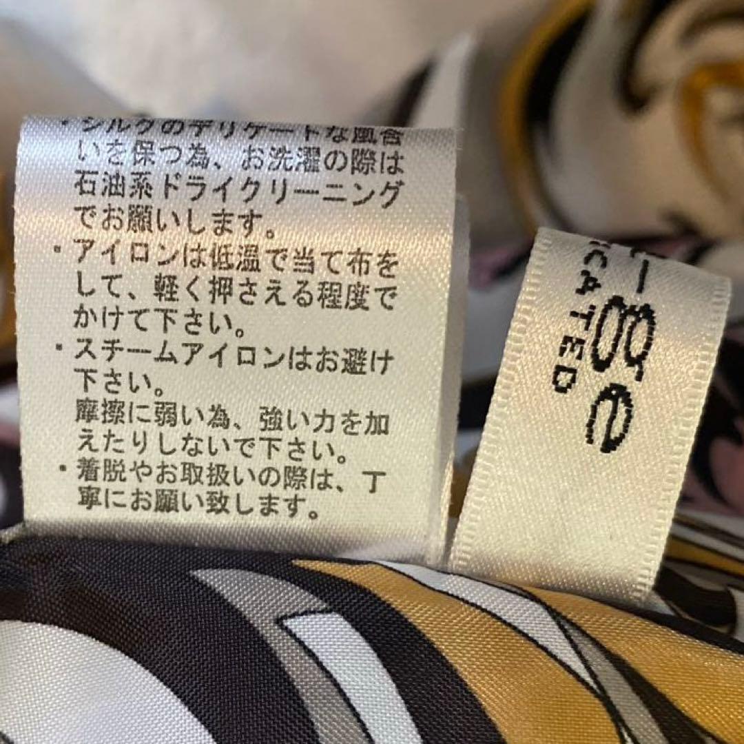 新品　シルク　ジャケット　コート 裏地模様付き　L ゆったり　軽い　上品