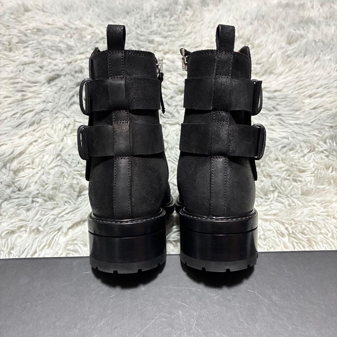 【未使用に近い】SARTORE 本革 ハラコ BLACK〈定価110,000円〉
