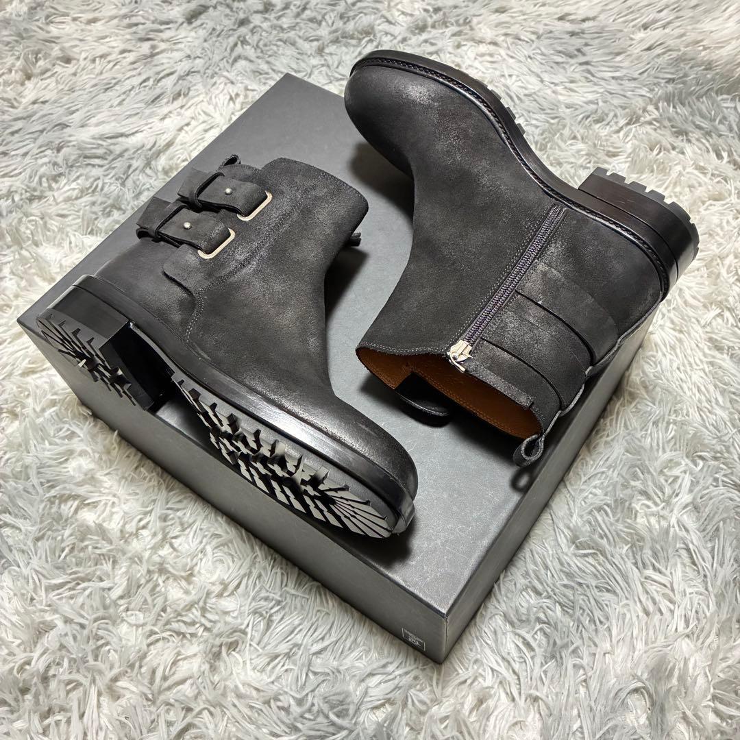 【未使用に近い】SARTORE 本革 ハラコ BLACK〈定価110,000円〉