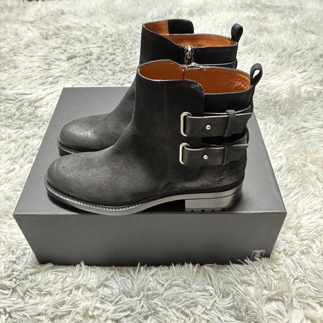 【未使用に近い】SARTORE 本革 ハラコ BLACK〈定価110,000円〉