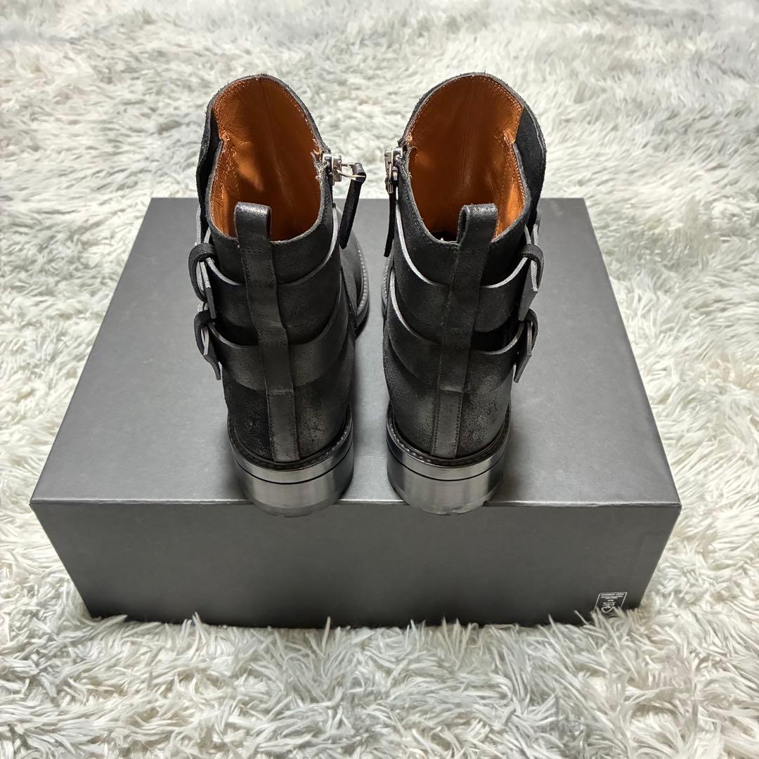 【未使用に近い】SARTORE 本革 ハラコ BLACK〈定価110,000円〉