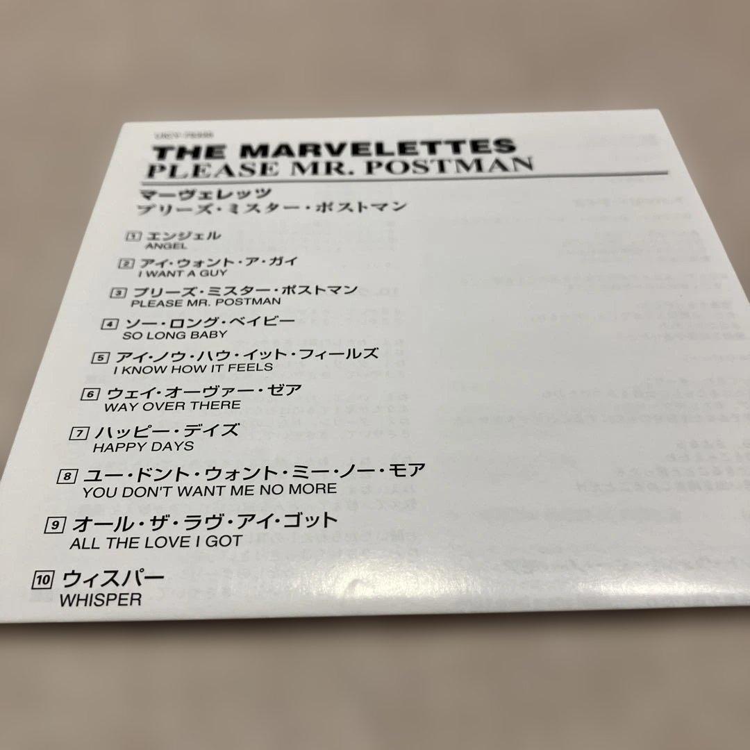【高音質背HIMCD 紙ジャケ】マーべレッツ/Plプリーズミスターポストマン美品