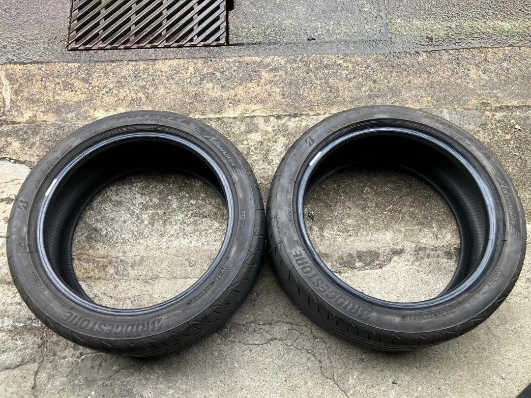 中古 195/45R16 2022年 2本 ブリヂストン ポテンザ RE004