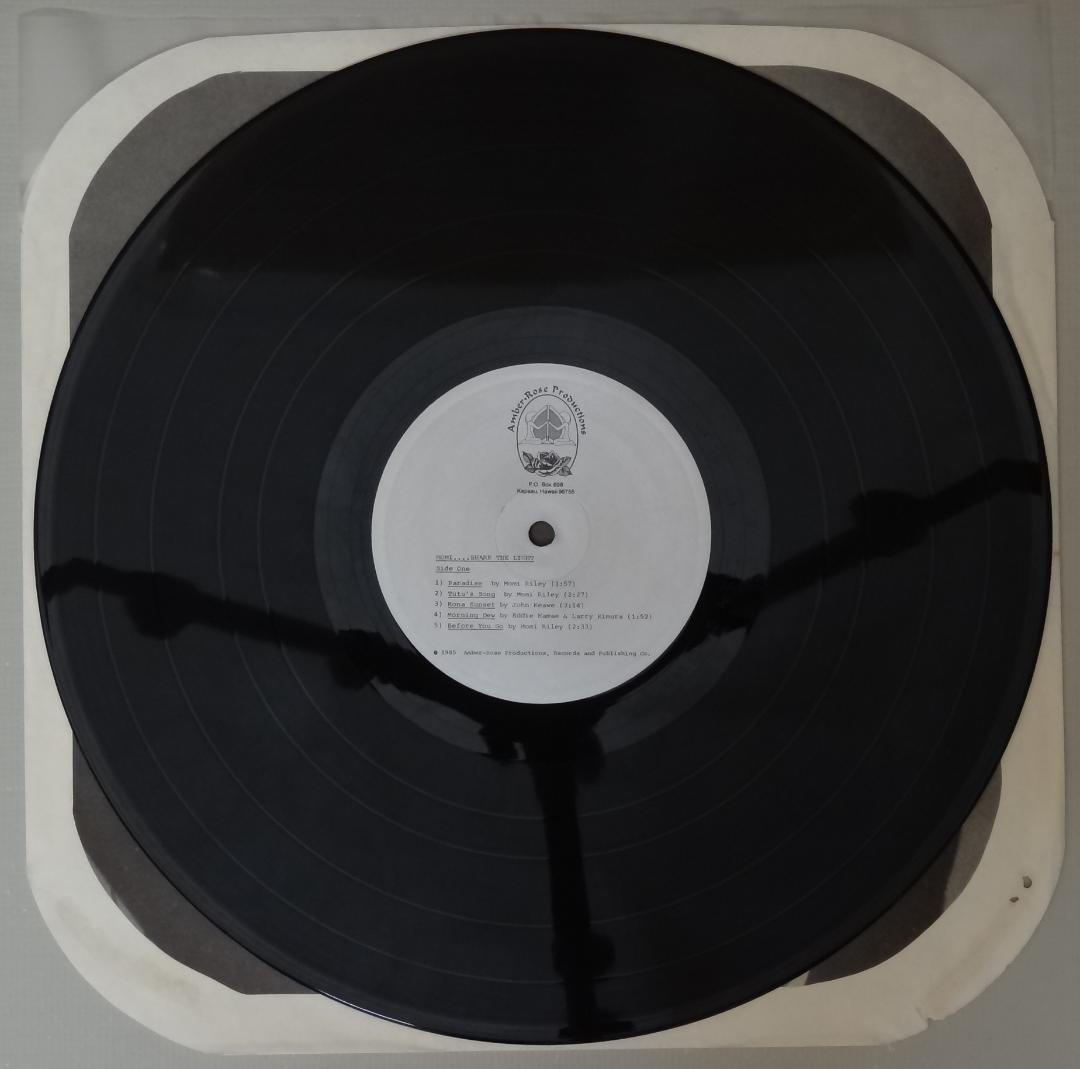 洋楽 Share The Light / Momi Riley 1985 Hawaii