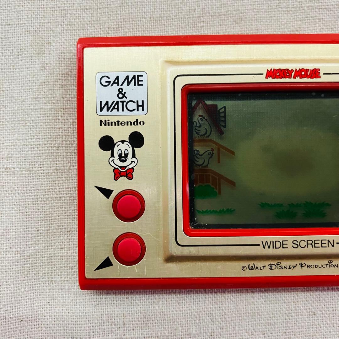 当時物／レア ゲームウォッチ MC-25 ミッキーマウス