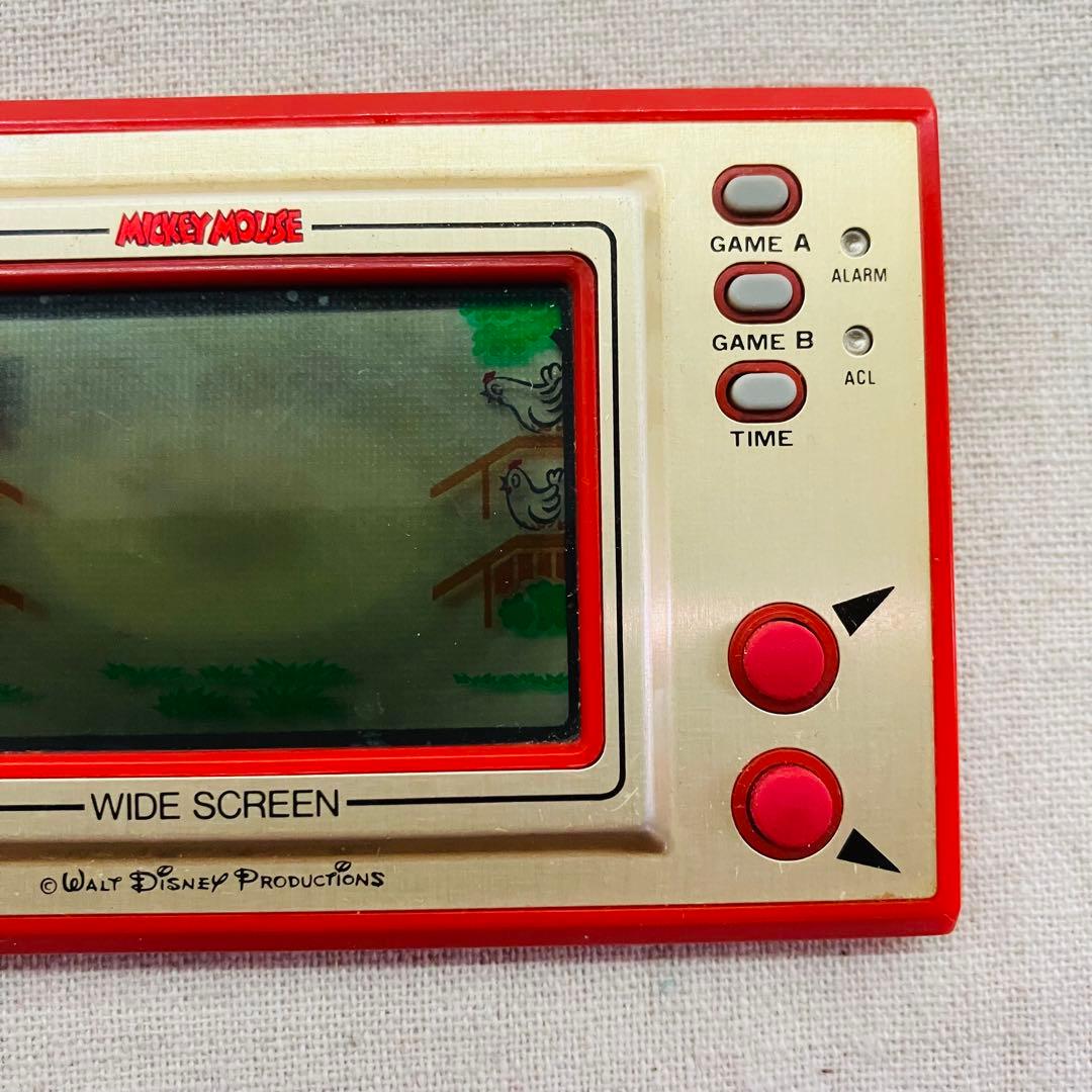 当時物／レア ゲームウォッチ MC-25 ミッキーマウス