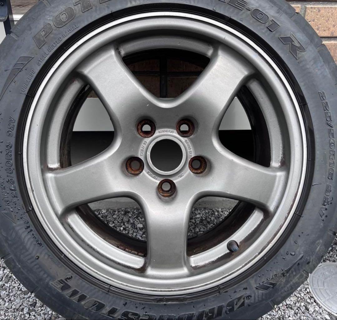 R32 日産 GTR 純正ホイール 8J+30 4本