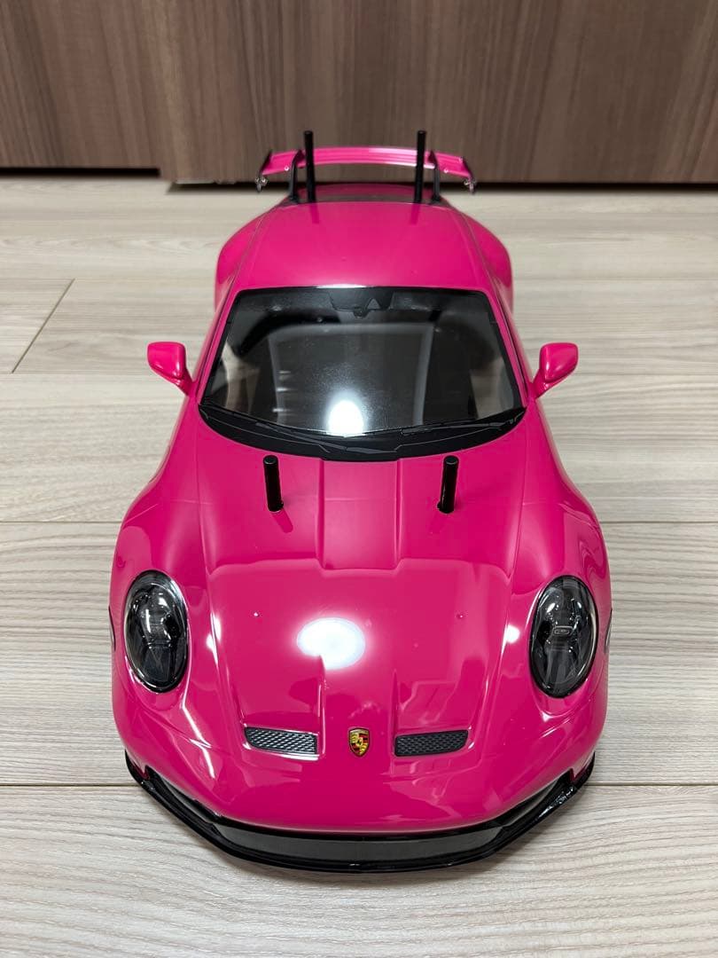 タイヤ付き！　タミヤ　ポルシェ911 GT3 992　ルビースターネオ完成ボディ