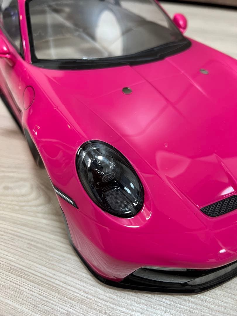 タイヤ付き！　タミヤ　ポルシェ911 GT3 992　ルビースターネオ完成ボディ