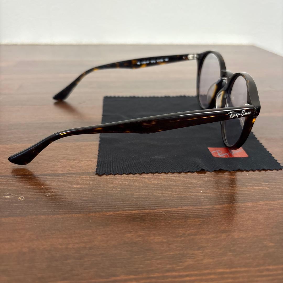 B*A様 Ray-Ban ラウンドサングラスRB2180-VF ベッコウ柄
