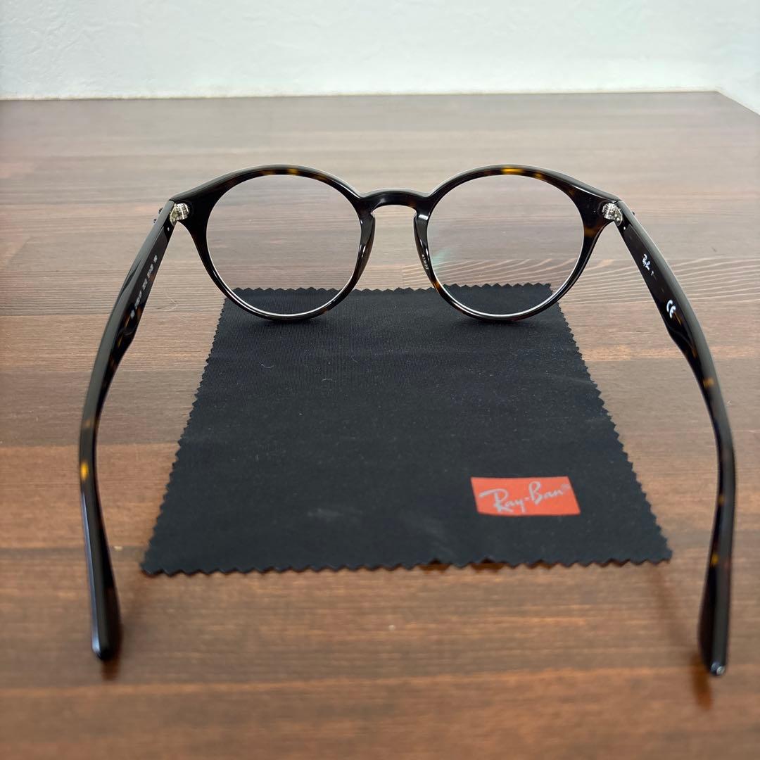 B*A様 Ray-Ban ラウンドサングラスRB2180-VF ベッコウ柄