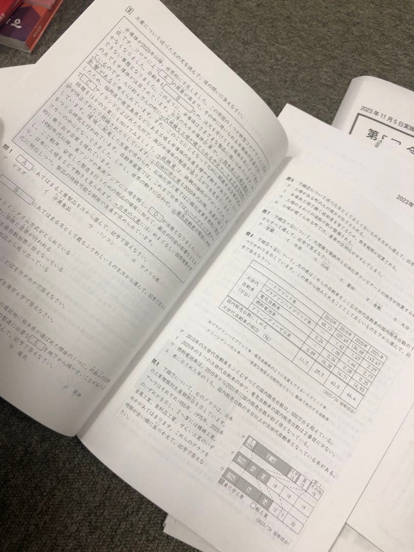 四谷大塚　６年　合不合判定テスト　全6回　2023年度　中古原本