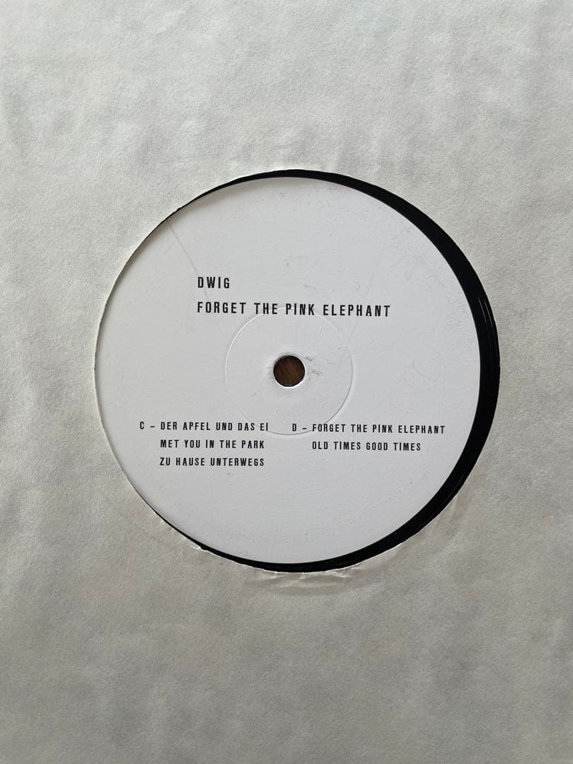 その他 Dwig Forget The Pink Elephant 2LP 12\"