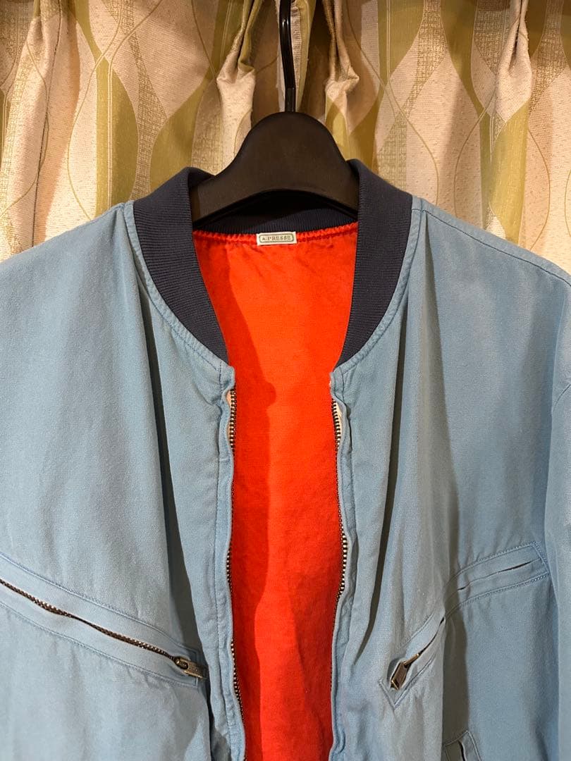 ジャケット・アウター A.PRESSE Vintage Silk Cotton Test Pilot