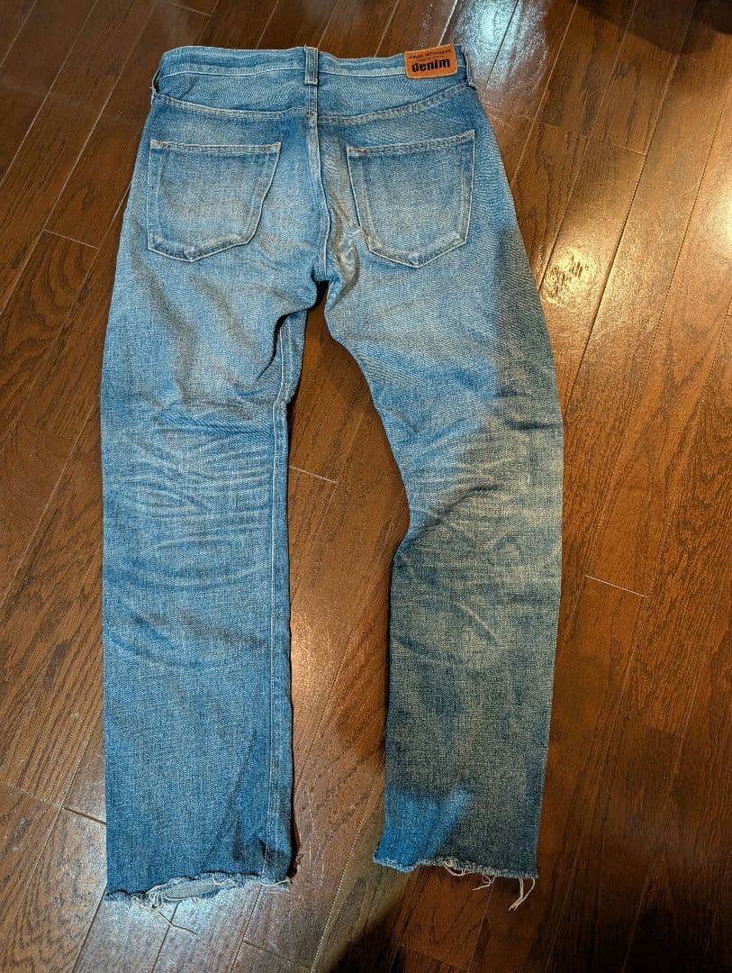 JUNYA WATANABE　ストレートワイドデニム　M