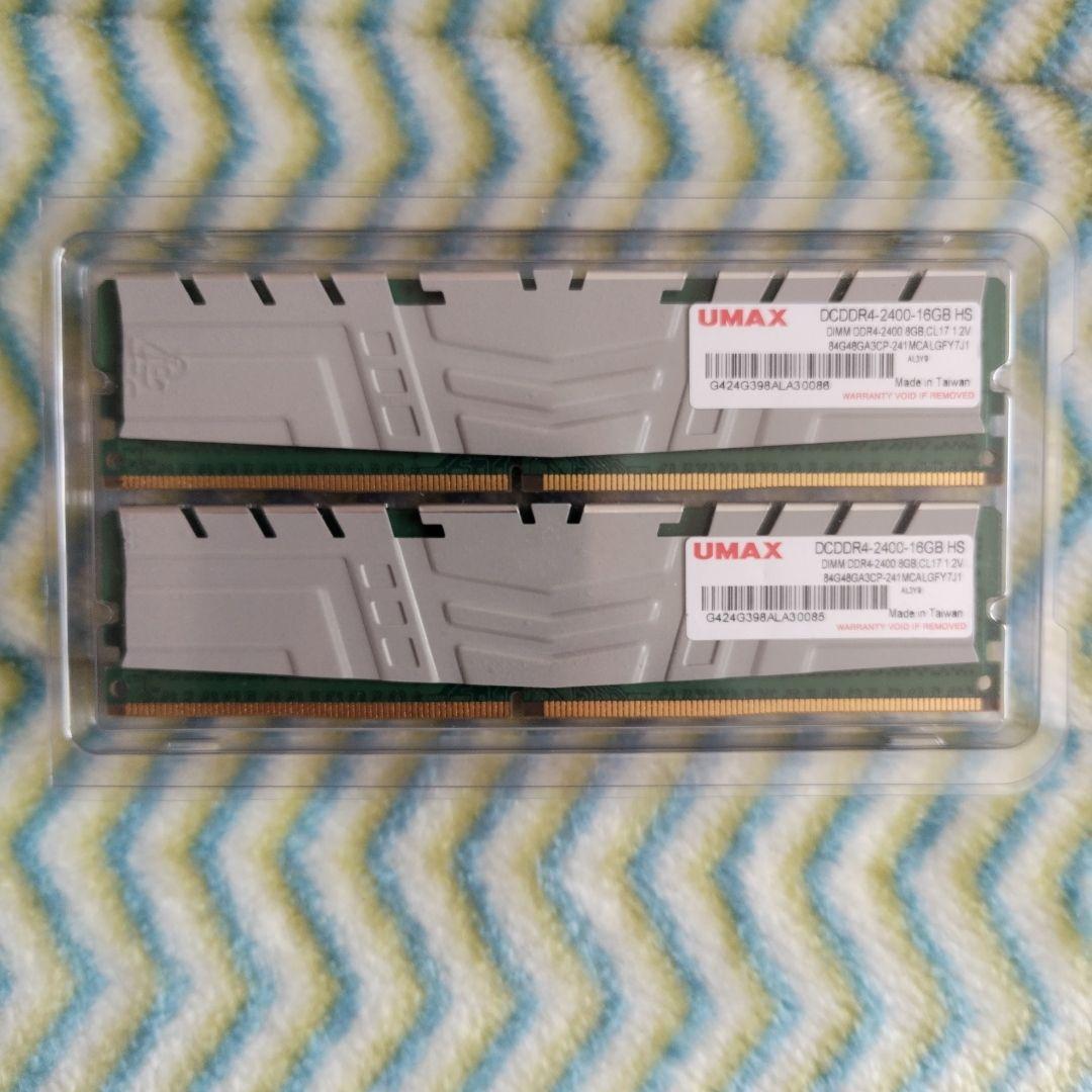 UMAX DDR4 2400MHz 16GB メモリー