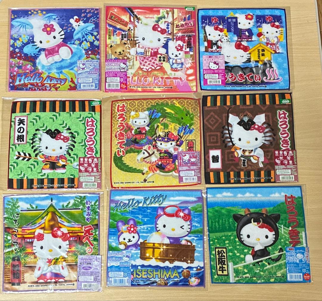 公*o様 ハローキティ　ご当地タオル127枚まとめ売り