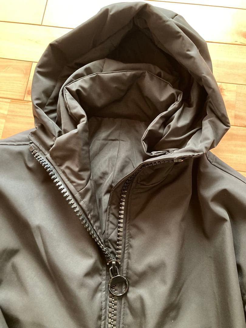 アンティカ　ビッグジッパー ロングコート