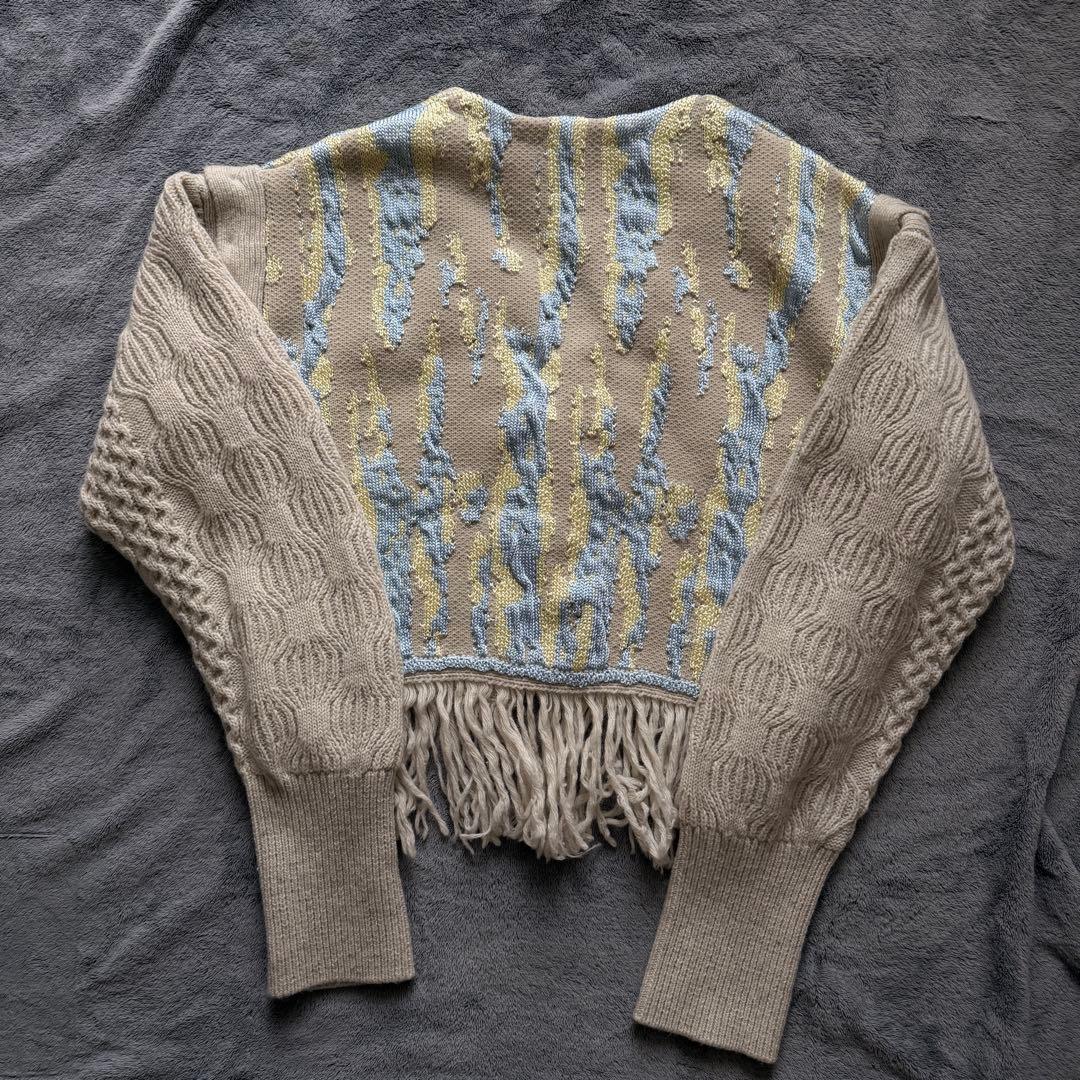 トップス sahara 23AW 2way Design Knit Cardigan